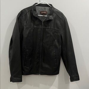 Danier Men's Black Leather Jacket